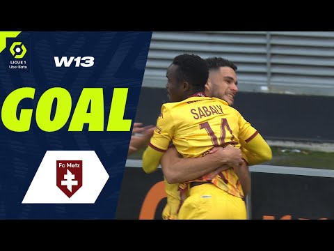Goal Cheikh Tidiane SABALY (1' - FCM) FC LORIENT - FC METZ (2-3) 23/24