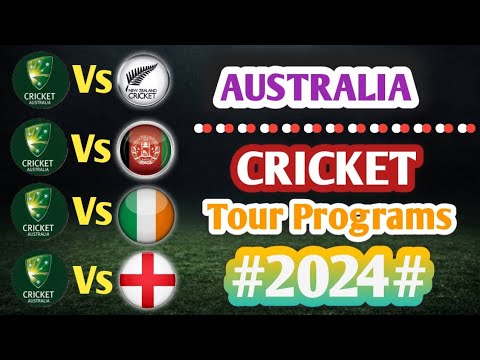 Australia Cricket  Upcoming All Series Schedule 2024 | Cricket Update