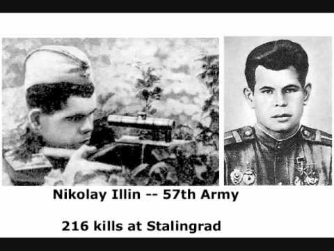 Premier Soviet snipers at Stalingrad