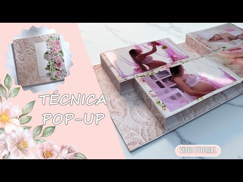 Aprenda um POP-UP 3D para 04 fotos!