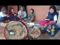 Home made Spicy Chatpate Recipe with family || Village Style chatpate recipe@nepalivillagekitchen