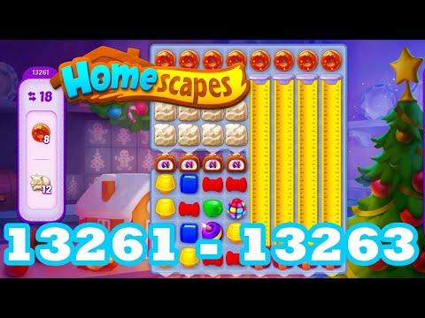 Homescapes Level 13261 - 13263 HD 3 - match puzzle Gameplay | android | IOS | 13262 | GameGo Game