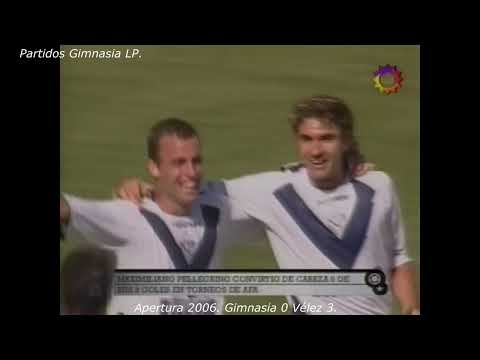 12/11/2006.Apertura 2006. Fecha 15. Gimnasia 0 Vélez 3. ECLP.