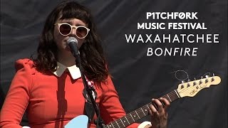 Waxahatchee perform "Bonfire" - Pitchfork Music Festival 2015