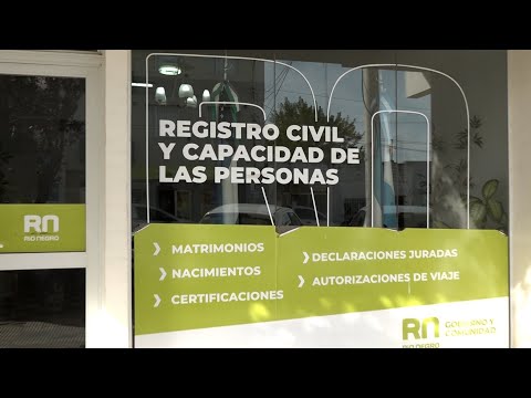 ¿Conocés los servicios que brinda el Registro Civil de Río Negro?