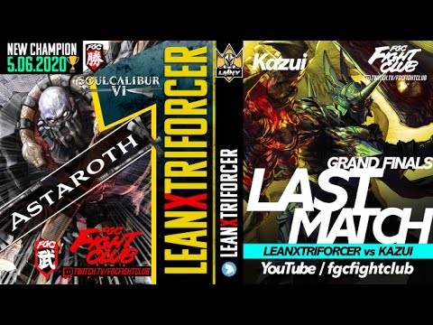 Soul Calibur VI || Kazui vs LeanXTriforcer || Grand Finals 05.06.2020