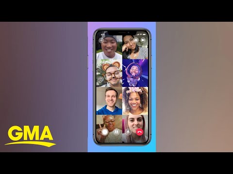 Virtual party of 50! Check out Facebook’s new interactive video chat