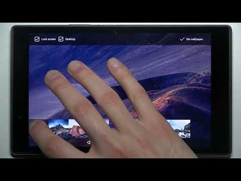 How to Change Wallpaper on LENOVO Tab 4 8 – Manage Display Settings