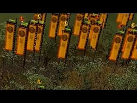 Shogun 2 -  40,000 Yari Ashigaru vs. ALL HERO UNITS
