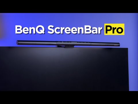 The Ultimate Monitor Light Bar? - BenQ ScreenBar Pro Review