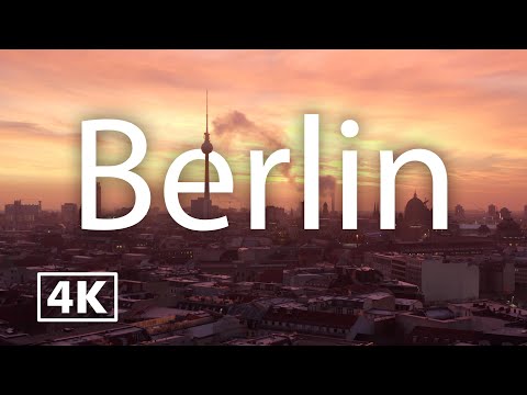 Berlin 4K | City Tour with Calm Music