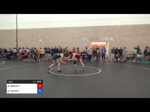 55 Kg Quarterfinal - Alexandra Hedrick, CA Vs Anja Tschohl, CO