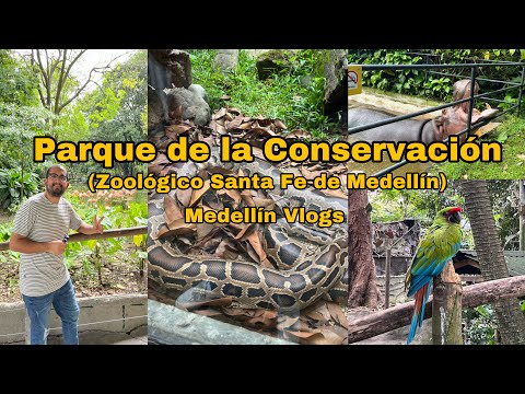 Así es el zoológico de Medellín 🦩(actualmente parque de la conservación)🦬 costo? Cómo llegar?