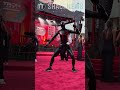 Tesla Optimus Robot Shows Off Martial Arts Moves at Tron: Ares Premiere #tesla #optimus #robot