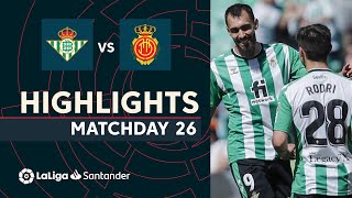 Videoresumen del Betis - Mallorca Videoresumen del Betis - Mallorca