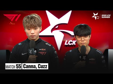 Interview with Canna, Cuzz | HLE vs T1 07.25 | 2020 LCK Summer