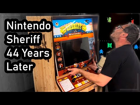 Rare Nintendo Sheriff Arcade - 44 Years of Gaming with a Gas Knob | Arcade History