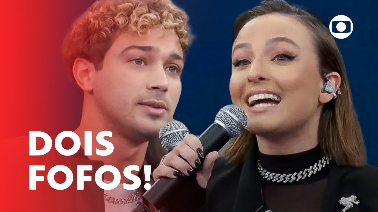 Larissa Manoela e André Luiz Frambach contam como começaram a namorar | Altas Horas | TV Globo