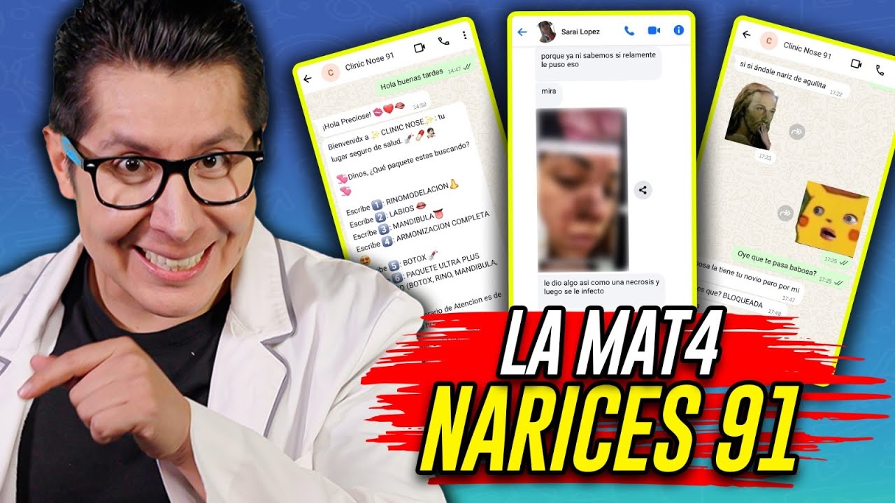 👉🏻 La M4TA NARICES 91 👃 🤯 | #CHISMEdicina | Mr Doctor