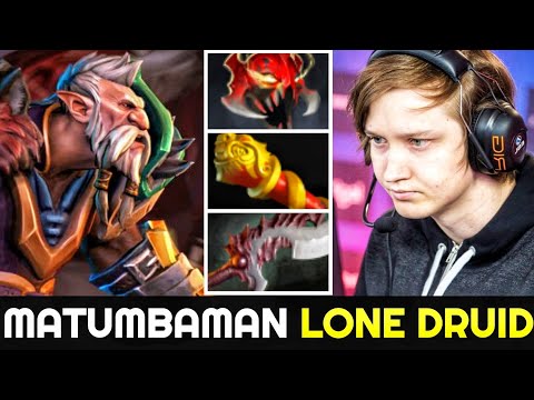 MATUMBAMAN shows No Mercy with his Signature Hero Lone Druid 7.26 Dota 2