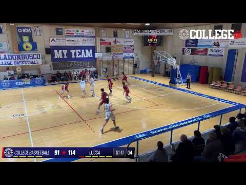 Serie B Int - College Basketball vs Basketball Lucca