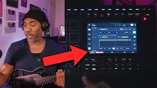Recording Guitar on the MPC LIVE 3 (TRAP EXAMPLE)