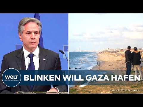 KRIEG IN NAHOST: Nach tödlichem Angriff auf Helfer - USA halten an temporären Hafen in Gaza fest