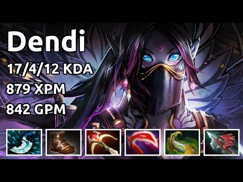 Dota 2 Dendi - Templar Assassin highlights - Game 2871668500