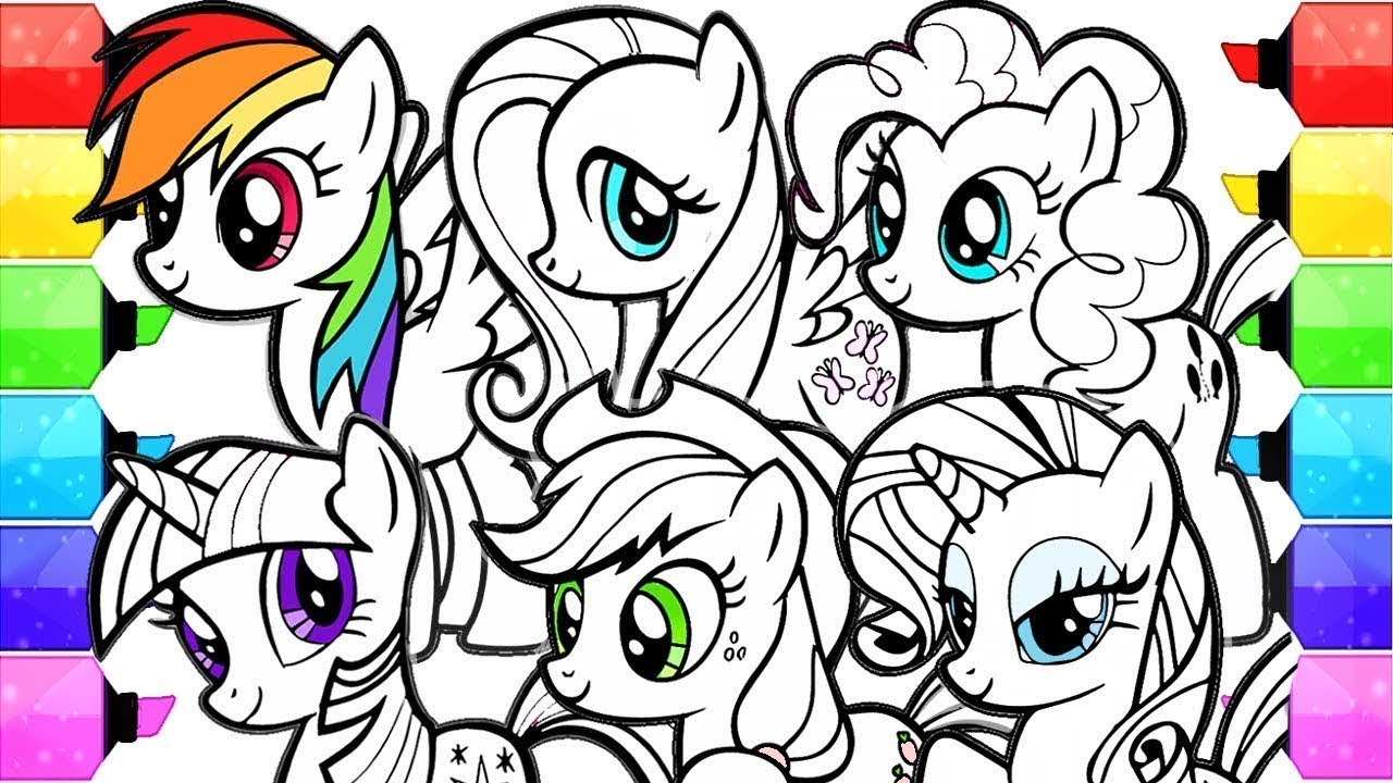 Como Desenhar e Colorir My Little Pony