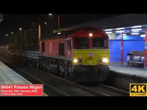 66041 Passes Wigan - 15th January 2022
