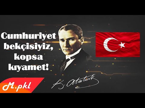 Cumhuriyet bekçisiyiz, kopsa kıyamet!