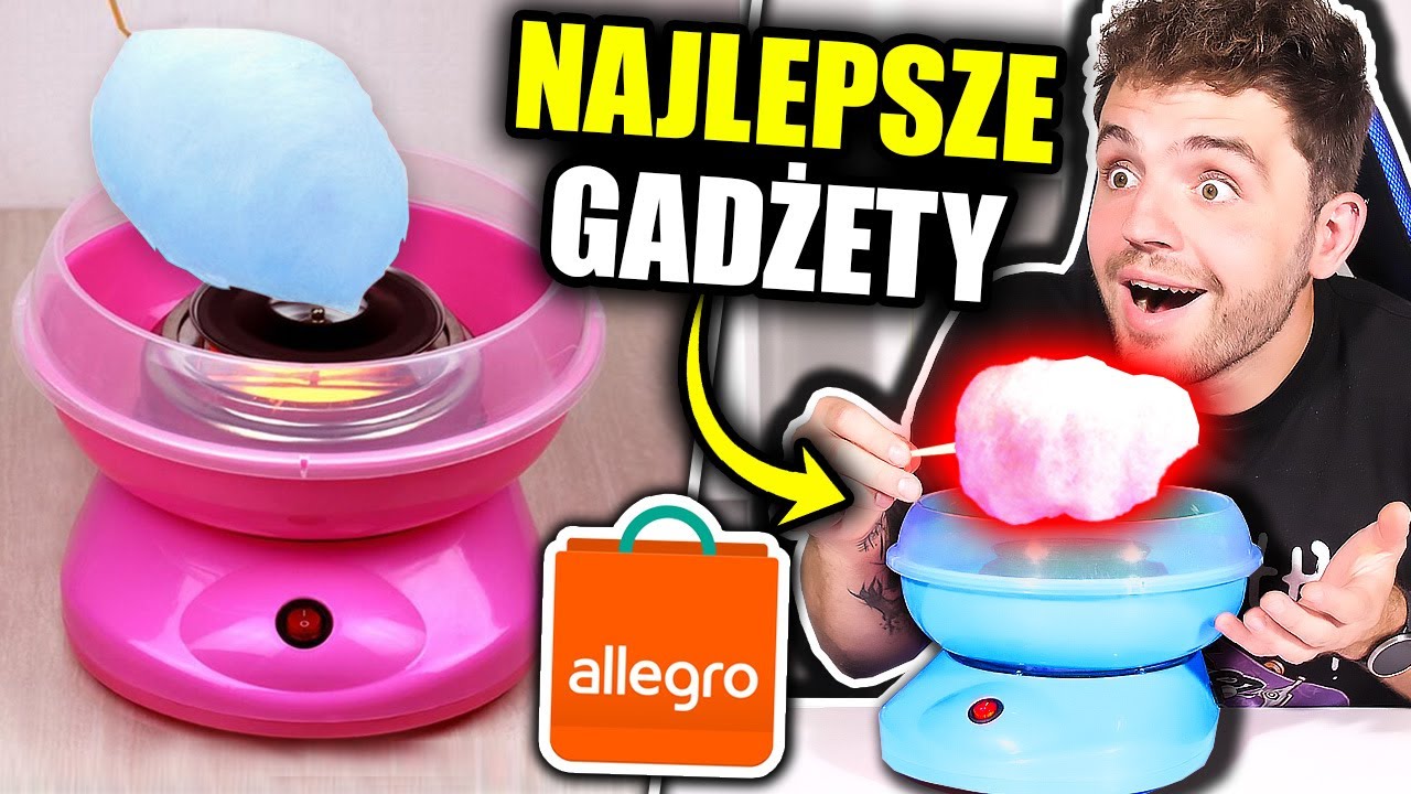 Watch Najlepsze GADŻETY z ALLEGRO! *maszyna do waty* now Najlepsze GADŻETY z ALLEGRO! *maszyna do waty*