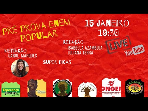Pré-Prova Enem Popular