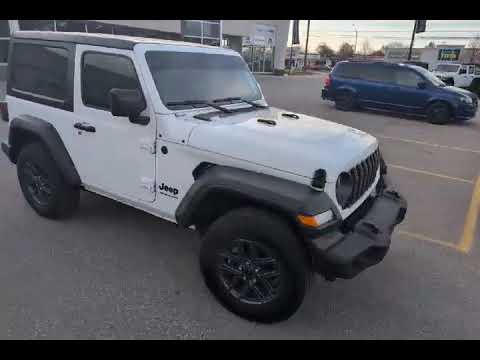 2025 Jeep Wrangler Sport S 2 Door 4x4 for sale at Kitchener Chrysler Dodge Jeep Ram in Kitchener, ON