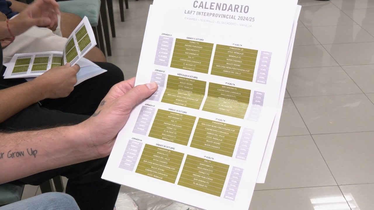 Este sábado se retoma la Liga de Aficionados