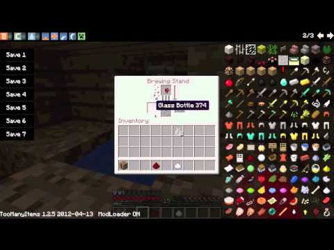 MineCraft Brewing: Potion of Swiftness and Potion of Swiftness 2