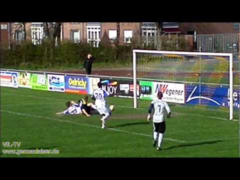 Anschlusstreffer für den TuS Middels im Spiel beim VfL Germania Leer