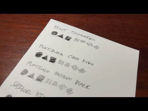 Platinum Chou Kuro “Ultimate Carbon” black ink