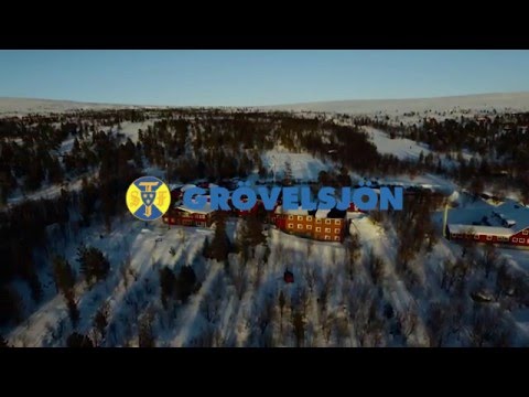 STF Grövelsjön Fjällstation  vinter