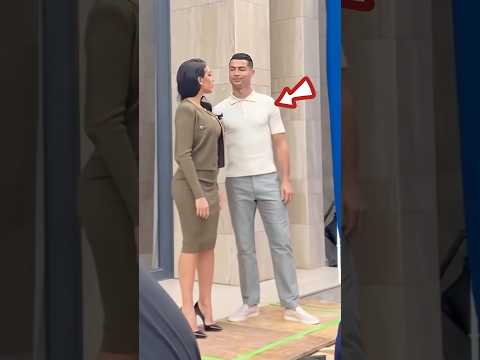 Cristiano Ronaldo X Georgina Rodriguez ✨ Costume At Ad Shooting #cristianoronaldo #georginarodriguez