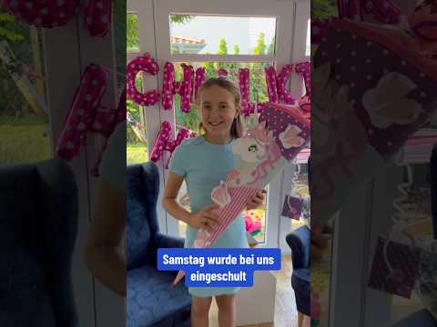 The double start to school 🎉 #papabasti #jule #nele