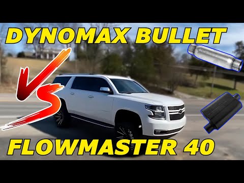 2015-2020 Chevy Suburban 5.3L V8 Exhaust Comparison: Dynomax Bullets Vs Flowmaster 40 Series!