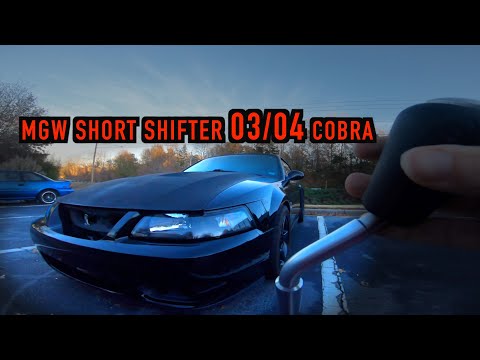5 Reasons to Get an MGW short shifter for your 03/04 Cobra