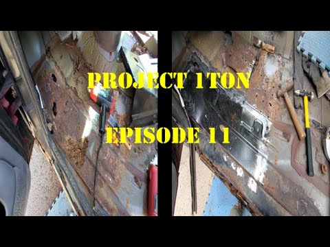 DRIVERS SIDE FLOOR PAN INSTALLATION 2nd Gen Dodge Ram