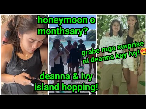honeymoon o monthsary? wag malito charrr! deanna & ivy island hopping @el nido, palawan!