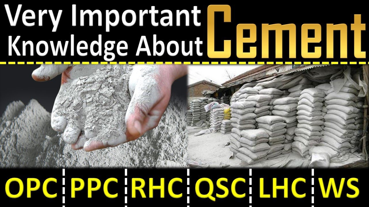 Types Of Cement their Uses | Properties of Cement | OPC | PPC || By CivilGuruji