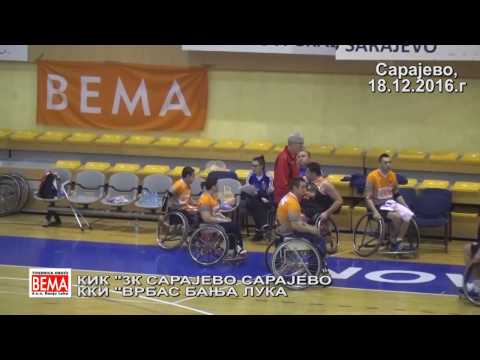 KIK 3K SARAJEVO SARAJEVO  KKI VRBAS BANJA LUKA 18 12 2016