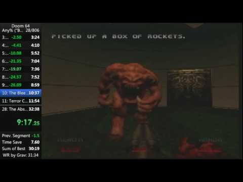 ZELLLOOO - Doom 64 Speedrun (Be Gentle) - 31:33