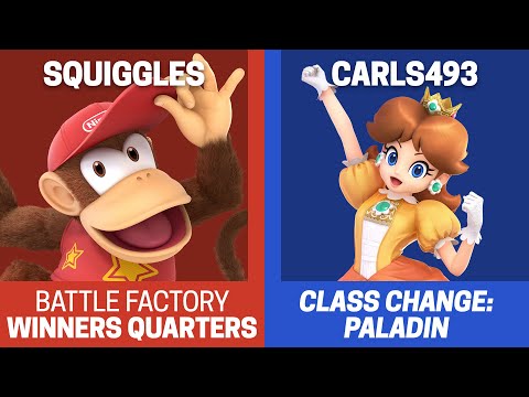 Class Change: Paladin Battle Factory Winners Quarters - Squiggles vs Carls493 - SSBU
