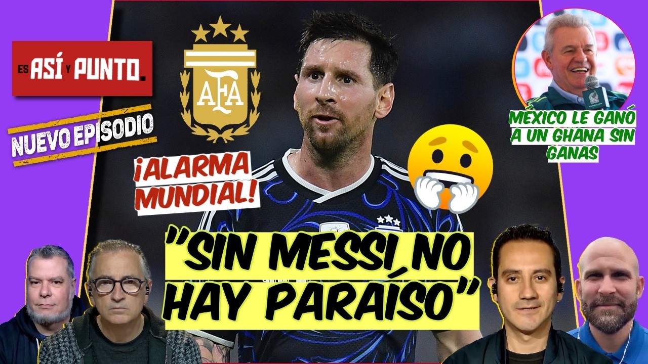POLÉMICO: Argentina SIN Messi ES MÁS FAVORITA para ganar el MUNDIAL 2026 | Es Así y Punto